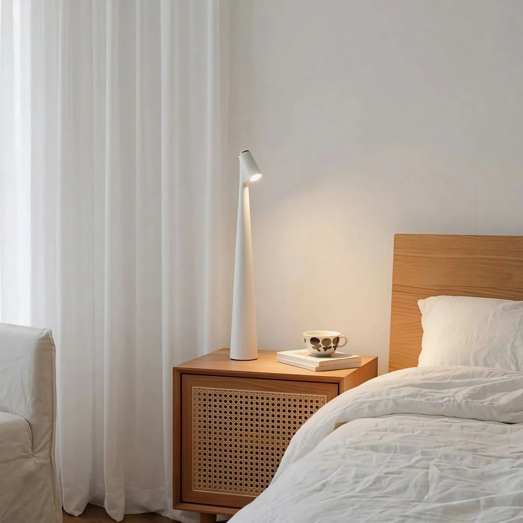 Lampada da Tavolo Design Minimalista Glarefusion