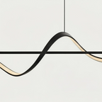 Moderna Creativa Italiana Semplice Linee Lampada a Sospensione per Ristorante