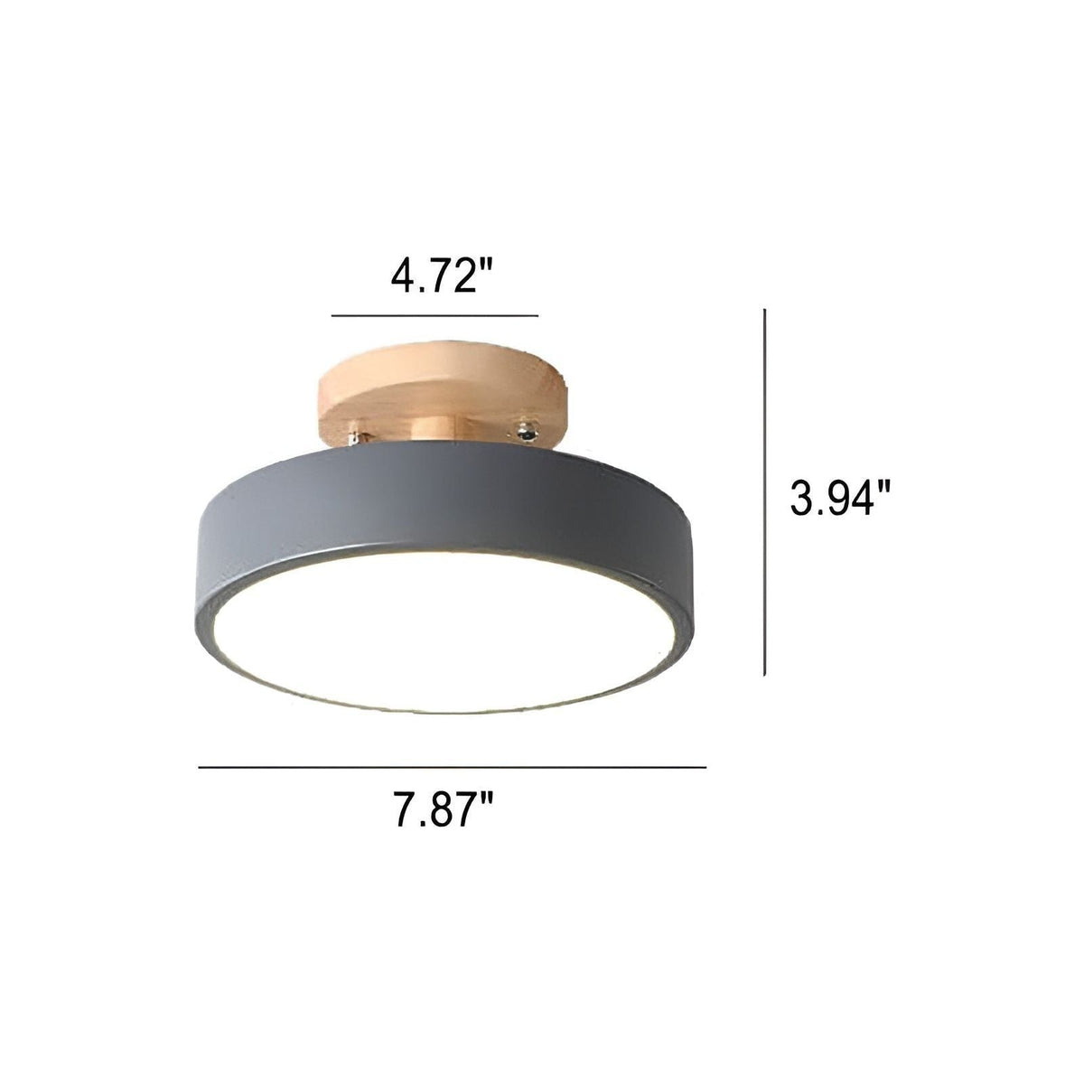 Norida Light - Lampada da soffitto rotonda in design italiano