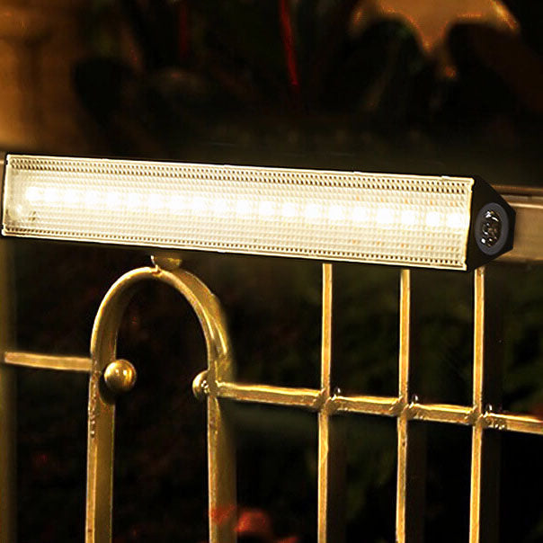 Striscia Solare 51 LED Magnetica Esterna Luce Multi-funzione Impermeabile USB