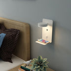 Lampada da Parete LED Quadrata Moderna Minimalista in Ferro e Acrilico Ricaricabile USB