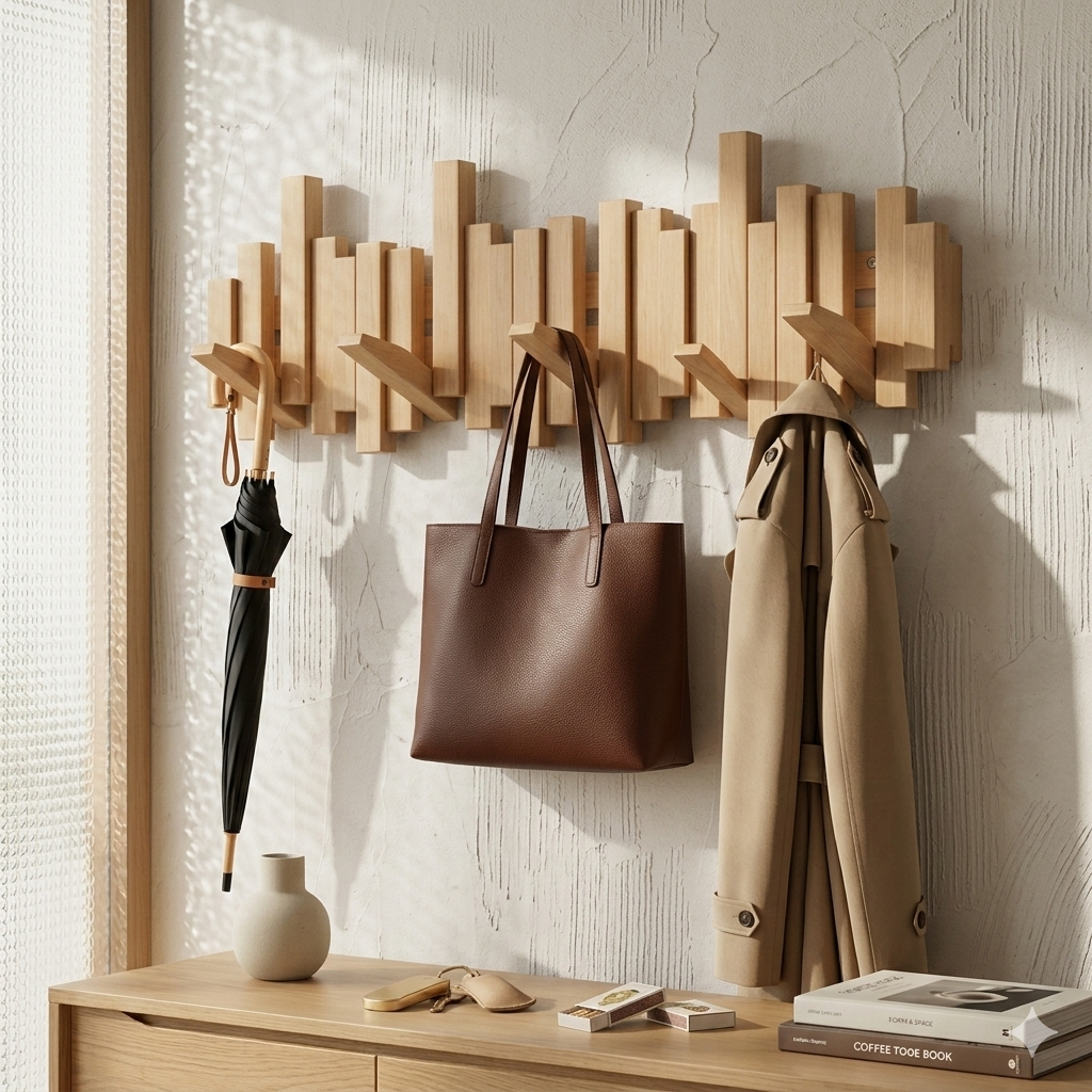 Appendiabiti Da Parete Per Ingresso E Corridoio