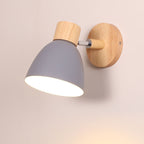 Applique a parete LED in legno a cono moderno minimalista | 1 luce