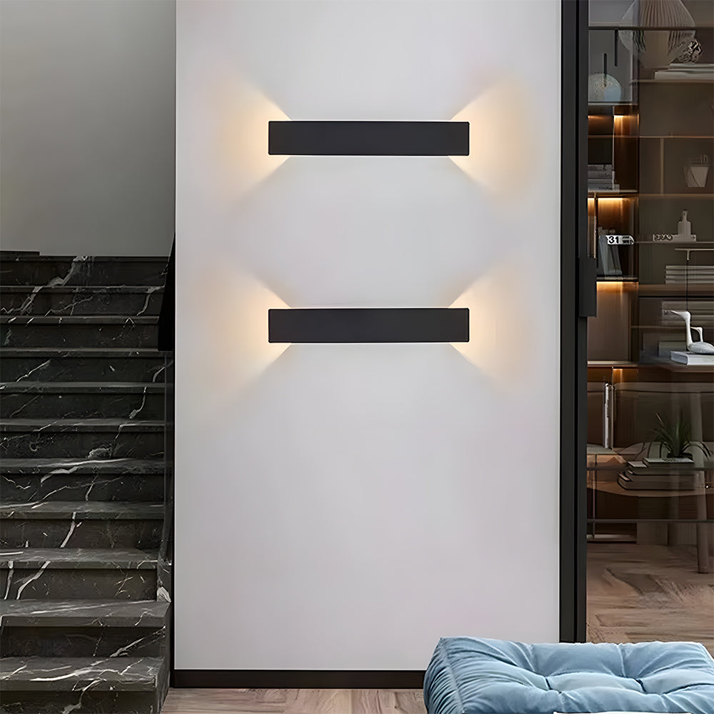 Selvik | Moderno Faretto da Esterno in Alluminio con Classe di Protezione IP65 in Quattro Lunghezze per Giardino, Patio e Viale