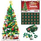 Calendario dell'Avvento Albero di Natale 2026 – Kit Fai-da-te per Decorazioni Natalizie