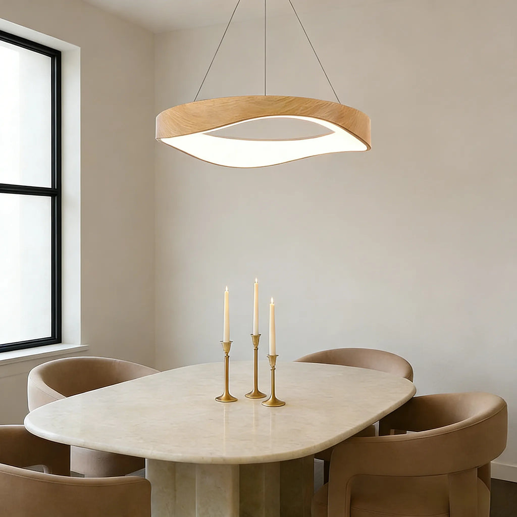 Lampada a Sospensione in Legno Nordic