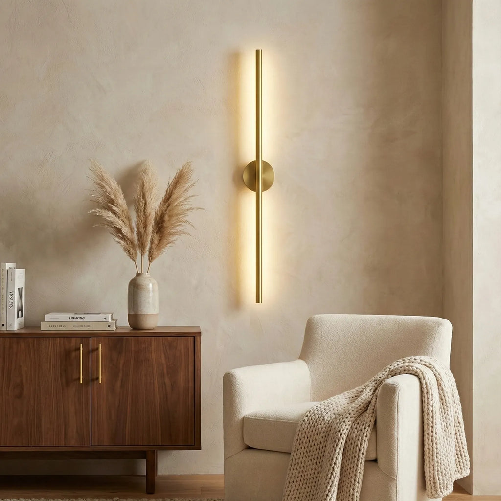 Faretto da Muro Metallico SlimLine Elegante
