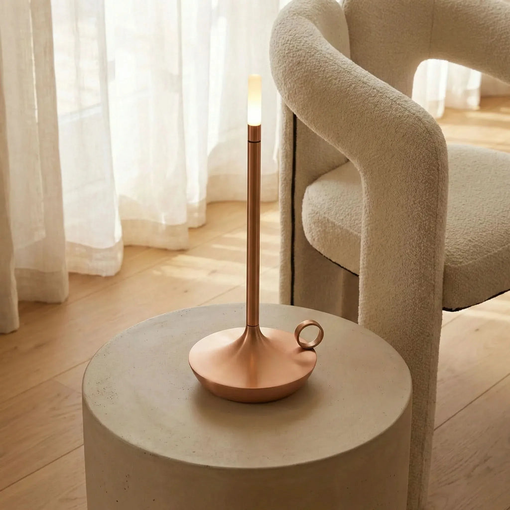 Glarefusion Nordic Modern Creative Candlestick Table Lamp