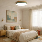 Lampada da soffitto Chic in legno a incasso