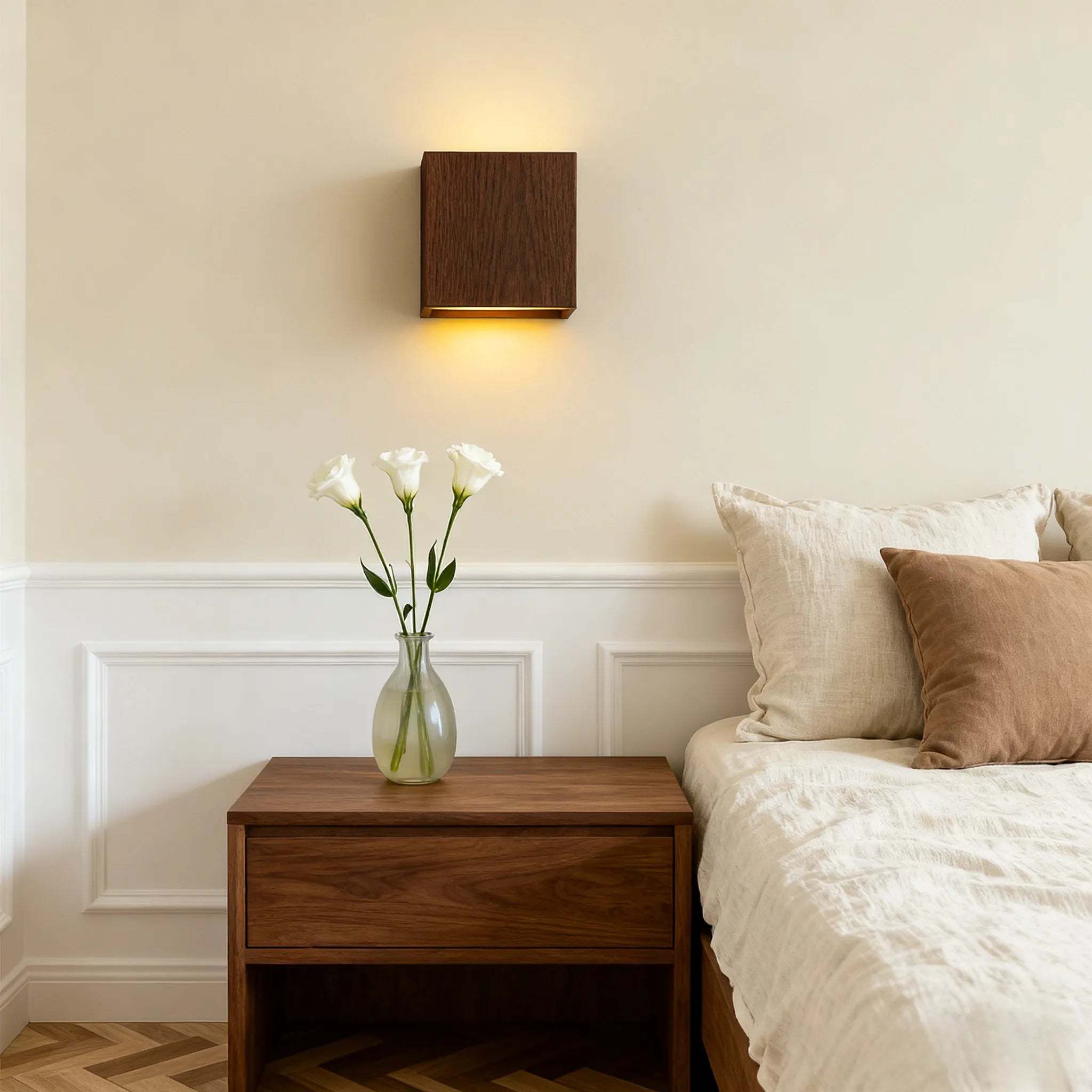 Moderna Semplice Lampada da Parete Cubica
