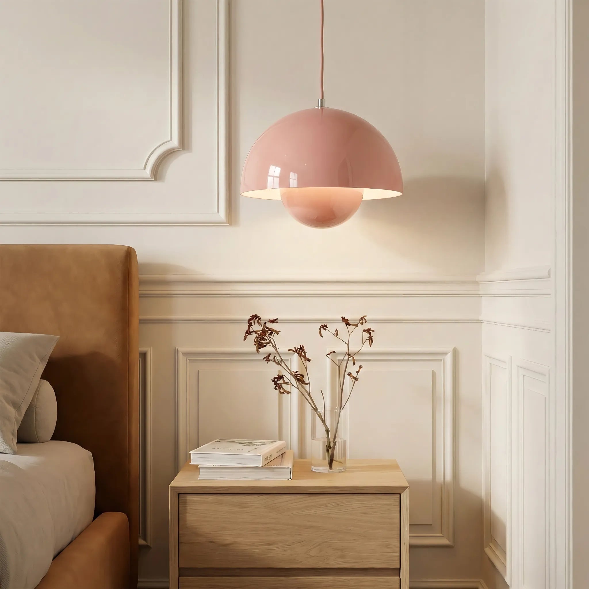 Lampadario Rotondo Colorato Moderno