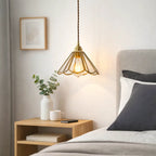 Lampada a Sospensione Vintage in Ottone Stile Nordico