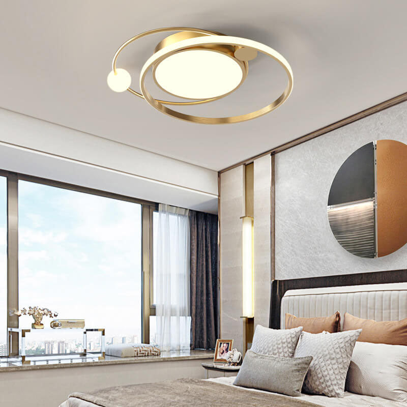 Plafoniera LED Rotonda | Design Minimal Nordico