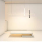Lampadario a LED lungo minimalista moderno