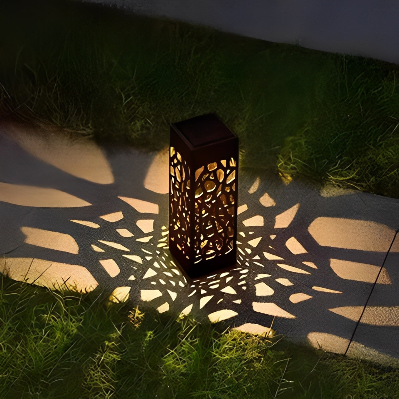OCS - Palo di Illuminazione Solare da Giardino - Lampada Solare Senza Fili