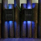 Lampada da Parete da Giardino LED Impermeabile Solare a Forma Quadrata