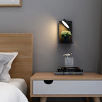 Lampada da Parete LED Quadrata Moderna Minimalista in Ferro e Acrilico Ricaricabile USB