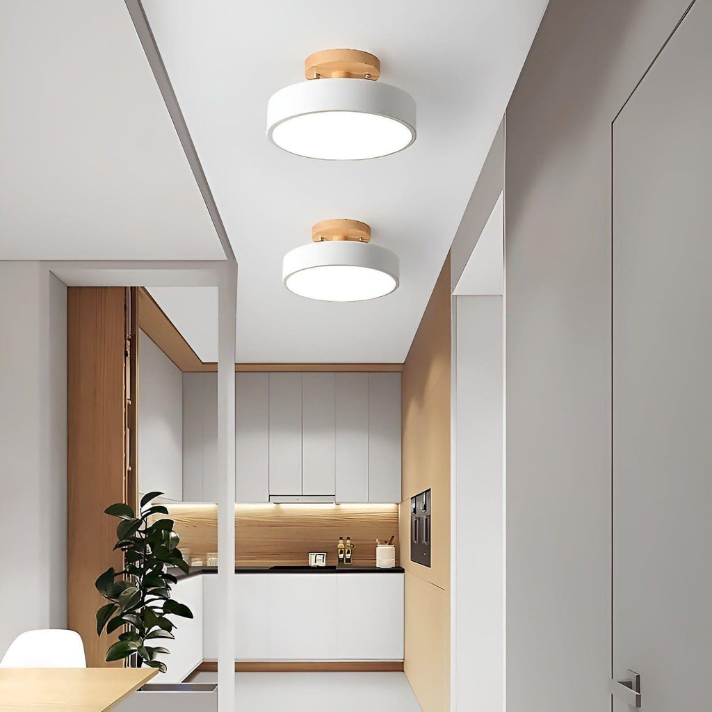 Norida Light - Lampada da soffitto rotonda in design italiano