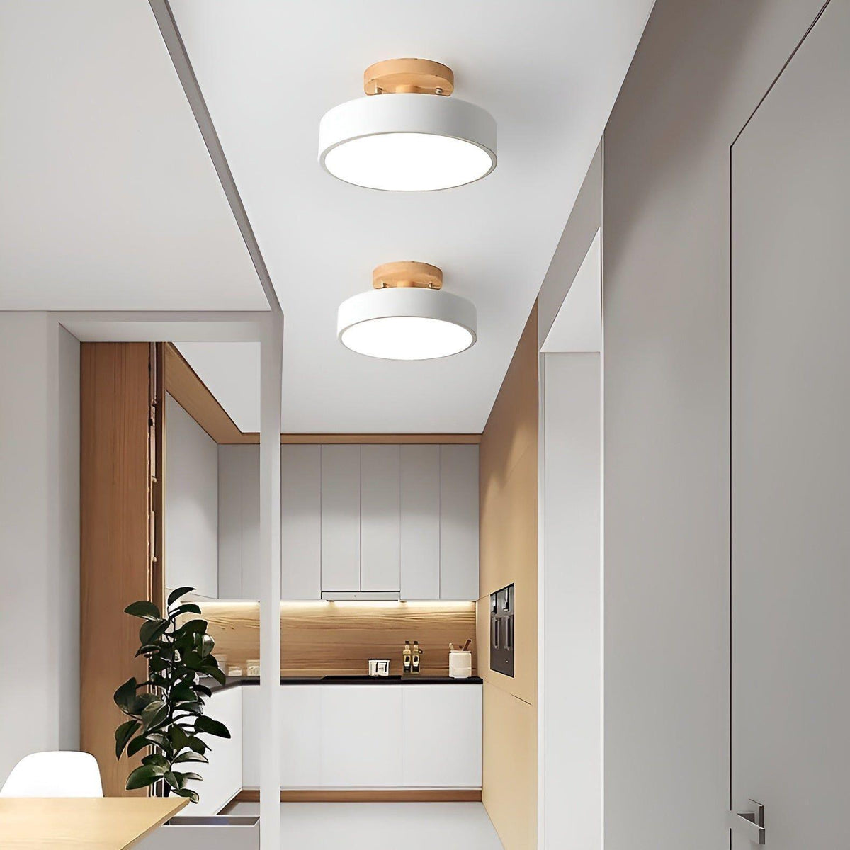 Norida Light - Lampada da soffitto rotonda in design italiano