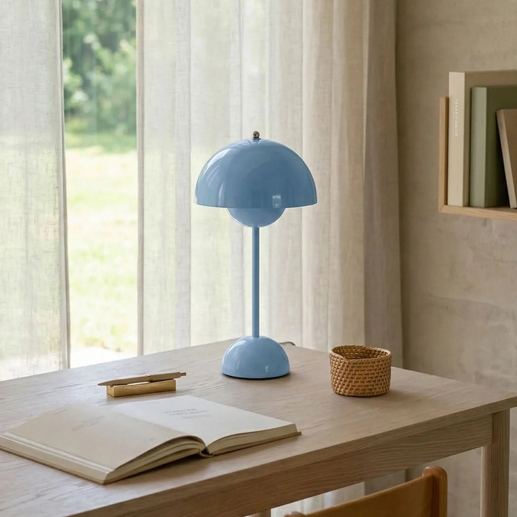 Lampada da Tavolo a Fungo Glarefusion Decorazione Moderna