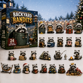 🦝 Calendario dell'Avvento dei Banditi del Giardino – 24 Giorni di Piccole Disavventure