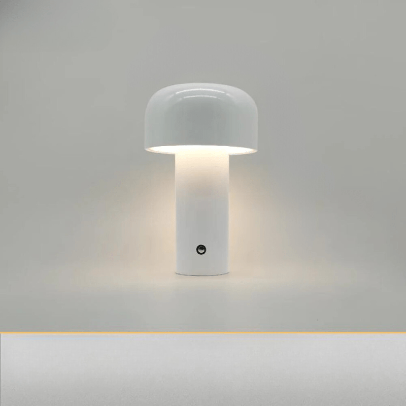 LumiShroom | Lampada da Tavolo Ricaricabile Senza Fili