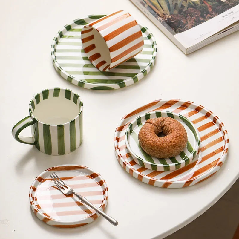 Set di Piatto e Tazza Saint Paul - 3 Pezzi