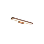 Lampada da parete moderna minimalista circolare in alluminio LED per specchio da bagno