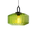 Mireta - Lampada a Sospensione in Vetro Colorato Retro