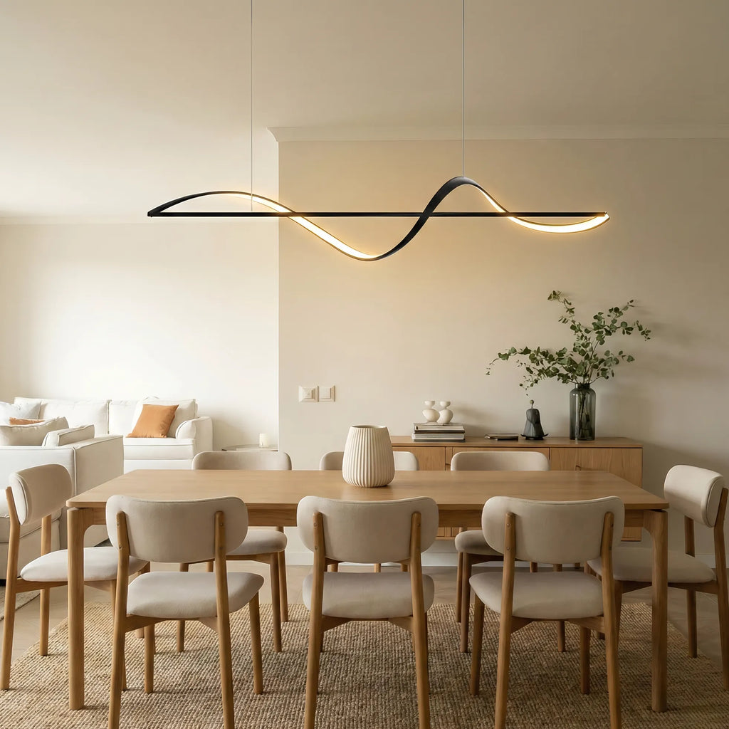 Moderna Creativa Italiana Semplice Linee Lampada a Sospensione per Ristorante