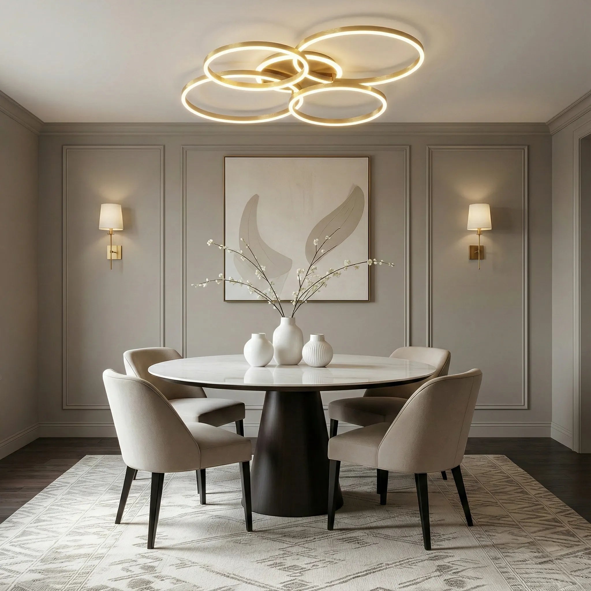 Lampada da soffitto chic nordica