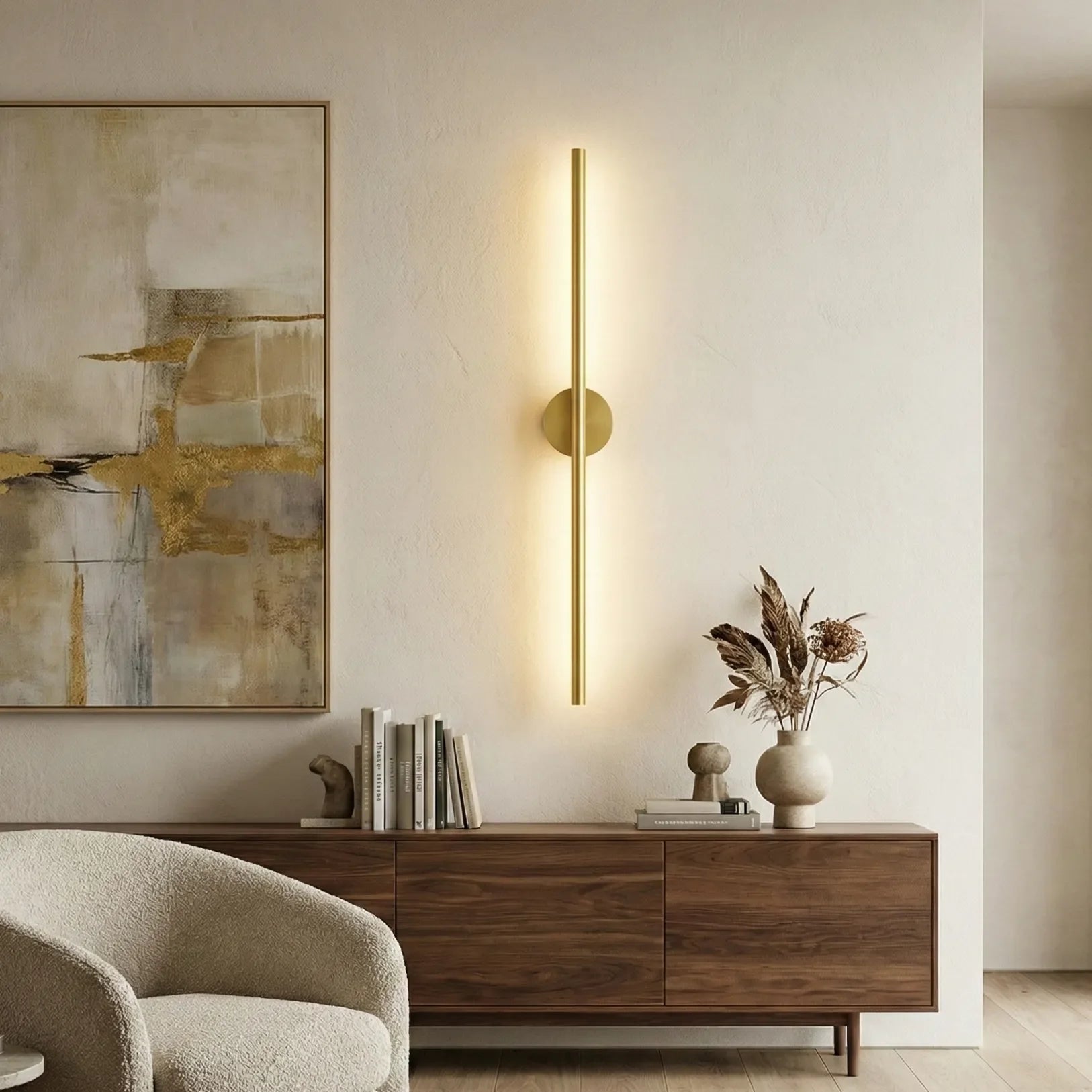 Faretto da Muro Metallico SlimLine Elegante
