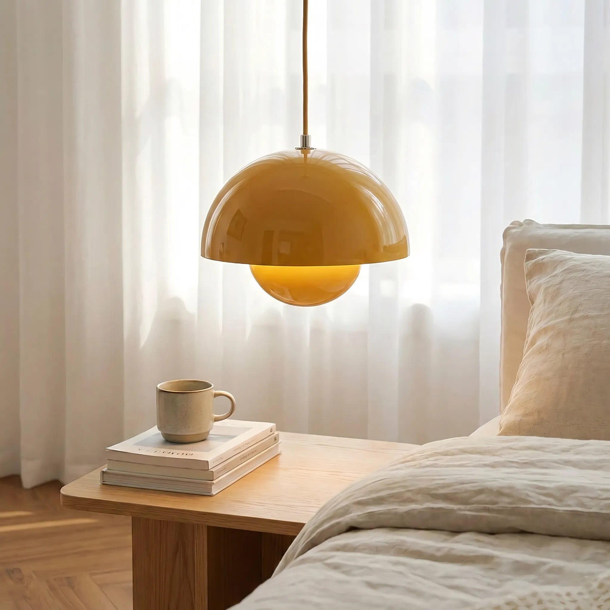 Lampadario Rotondo Colorato Moderno