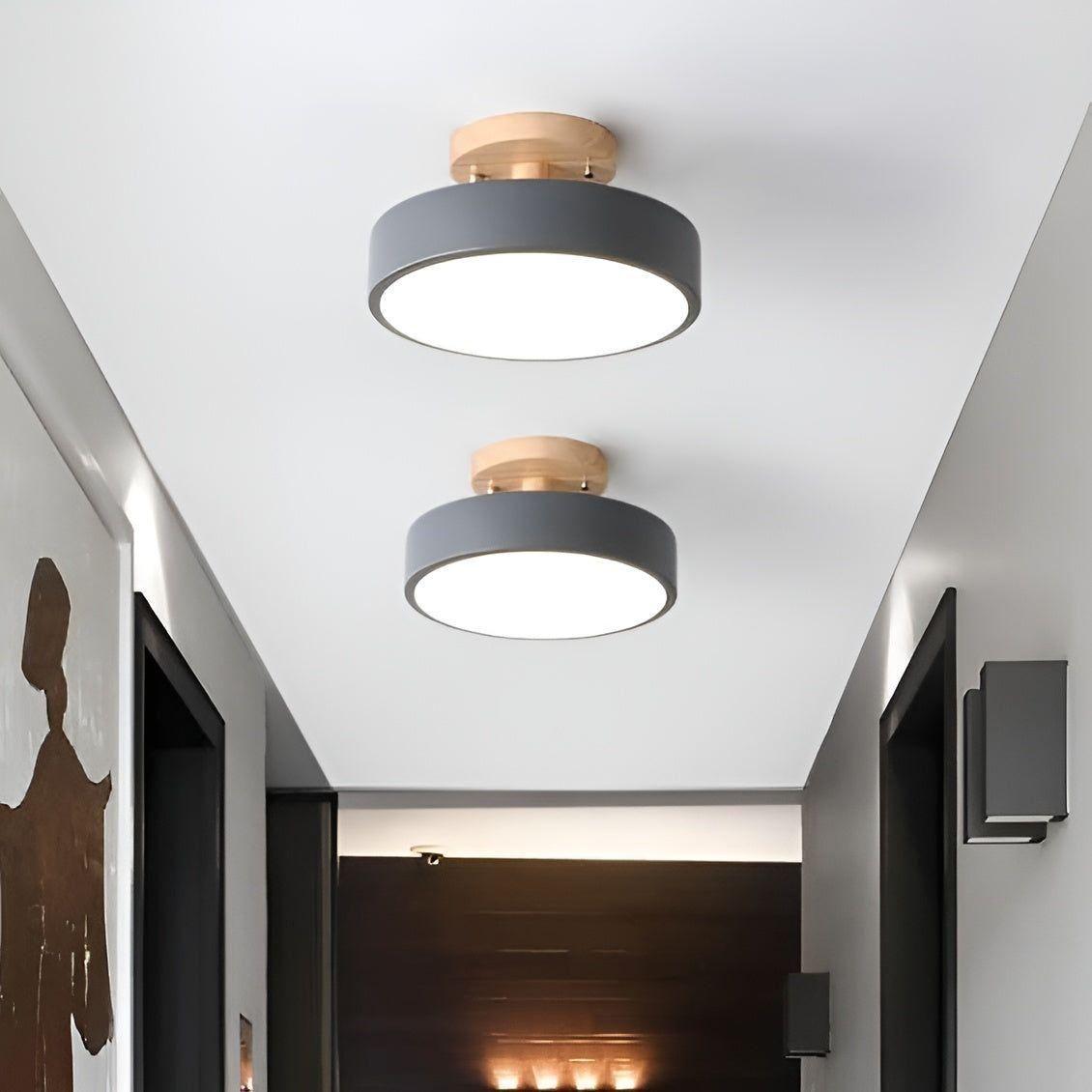 Norida Light - Lampada da soffitto rotonda in design italiano