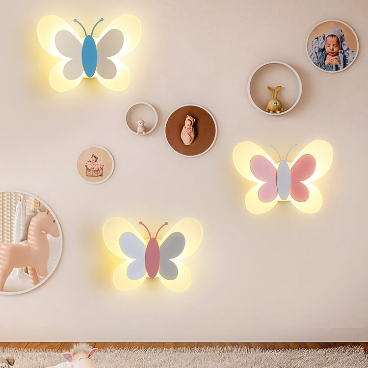 AeroLume - Lampada da parete LED a forma di farfalla per un tocco magico