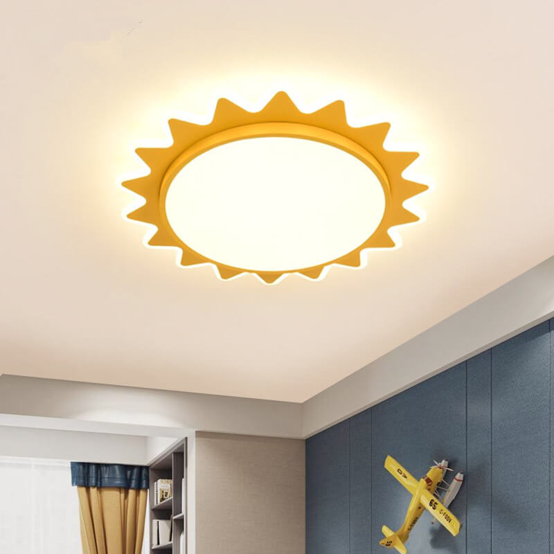 Lampada da soffitto LED a forma di sole creativo