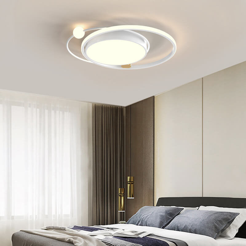 Plafoniera LED Rotonda | Design Minimal Nordico