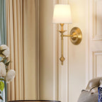 Applique Moderno con Ombrello in Ottone 1/2 Luce