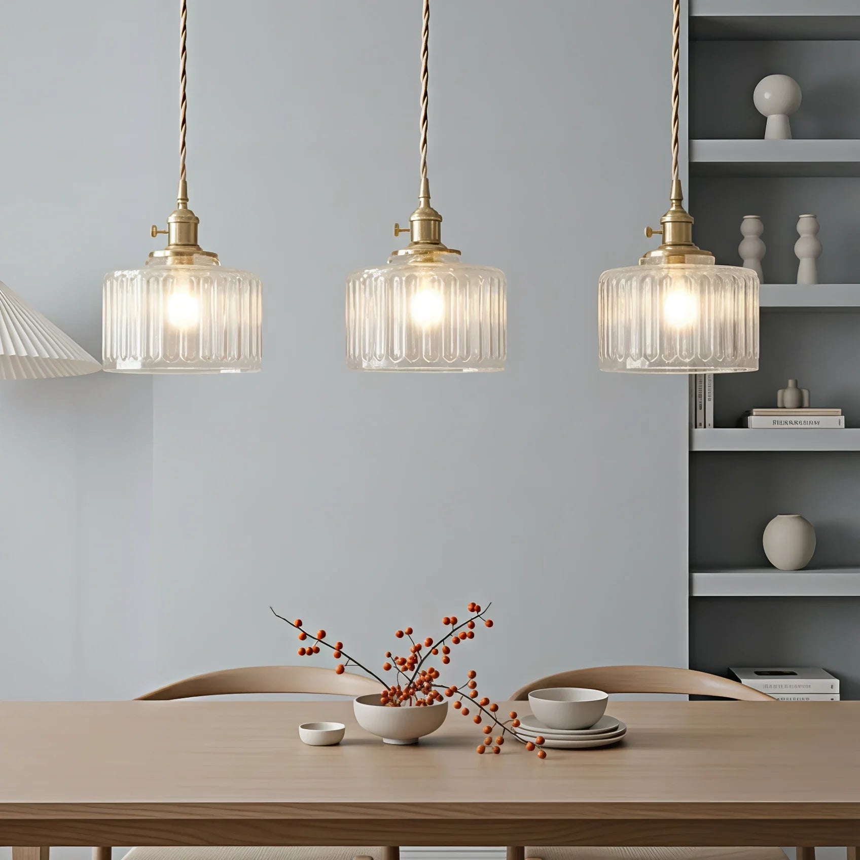 Lampadario in Vetro Creativo Vintage Nordico Unico