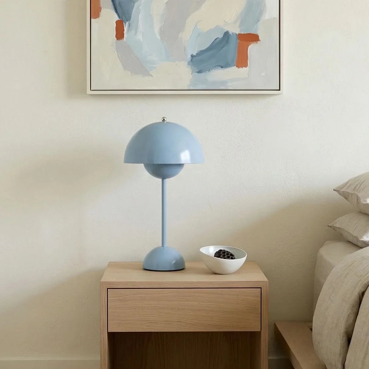 Lampada da Tavolo a Fungo Glarefusion Decorazione Moderna