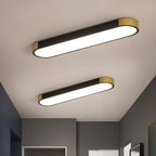 Moderna Lampada da Soffitto LED Flush Mount Rettangolare Minimalista