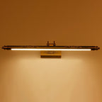 Specchio LED da parete retro europeo intagliato con 1 luce