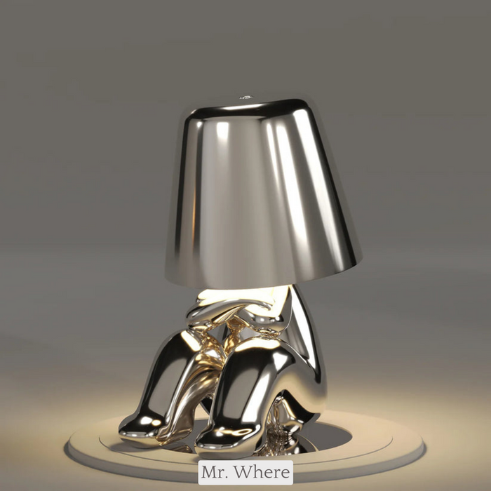 OCS - Lampada Designer Italiana Senza Fili – dimmerabile, 25 ore di luce & design giocoso