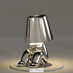 OCS - Lampada Designer Italiana Senza Fili – dimmerabile, 25 ore di luce & design giocoso