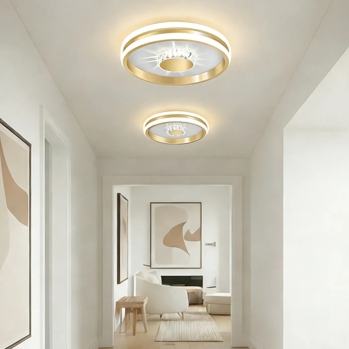 Lampada da Soffitto Cristallo Chic Moderno