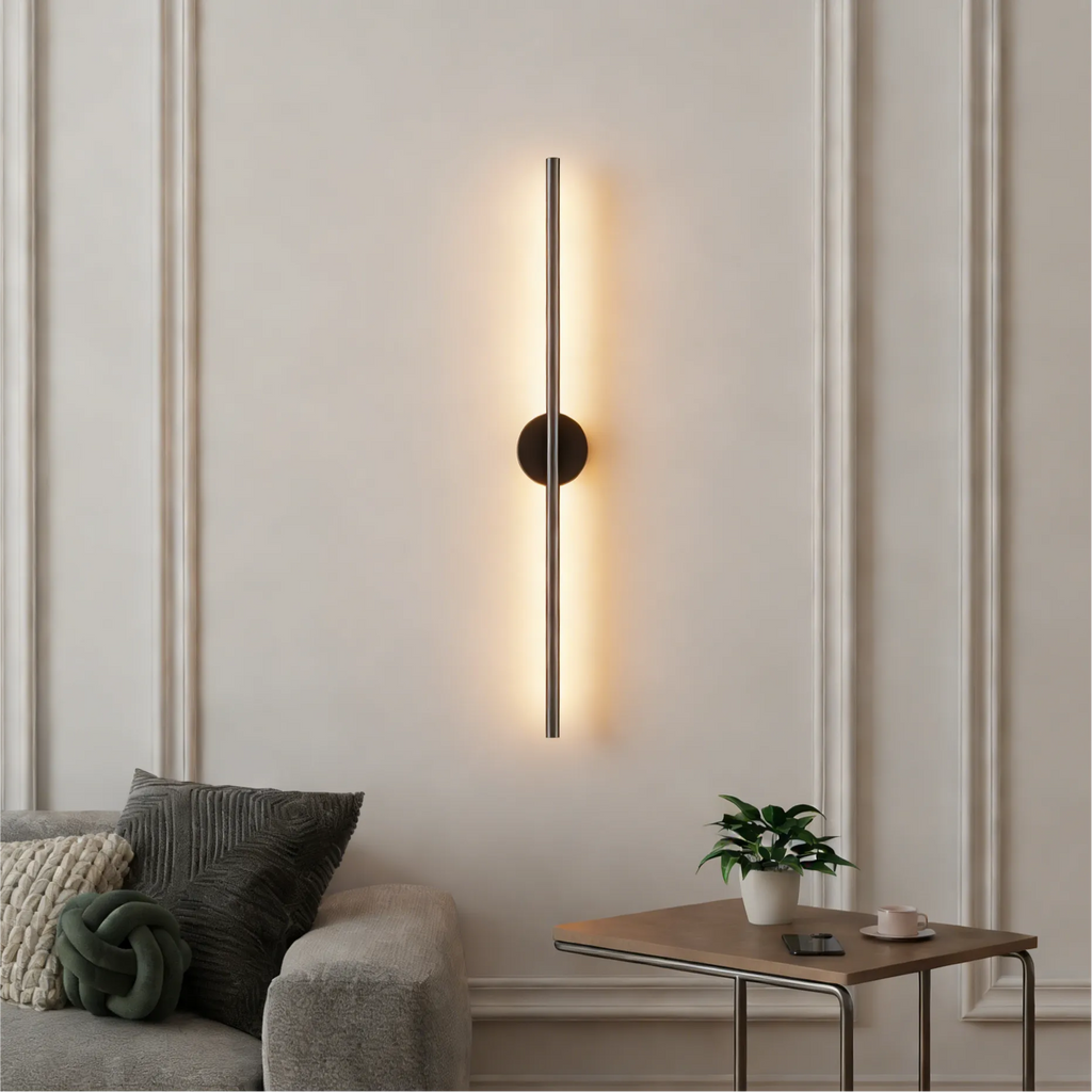 Faretto da Muro Metallico SlimLine Elegante