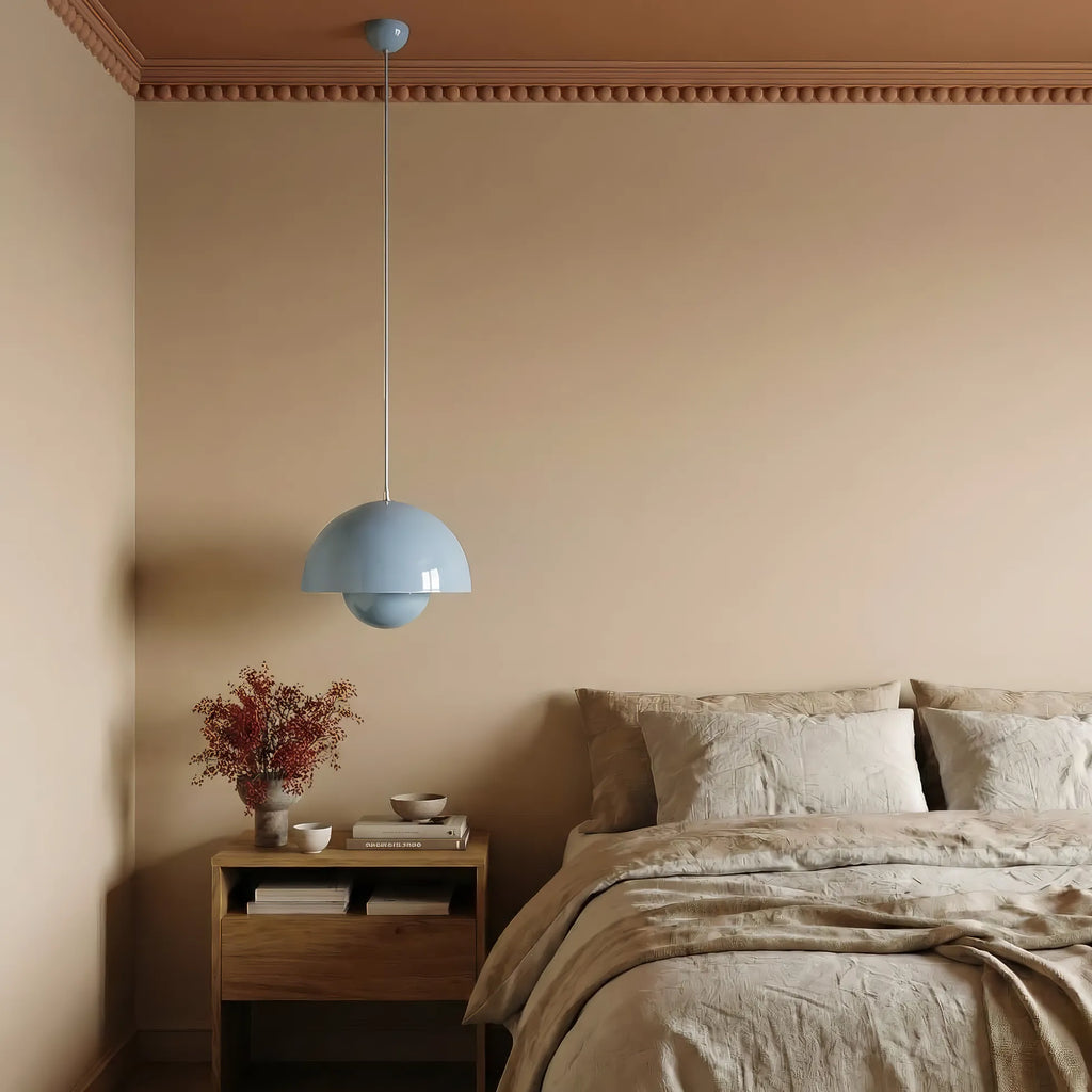 Lampadario Rotondo Colorato Moderno