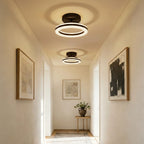 Lampada da soffitto rotonda in ferro moderno chic