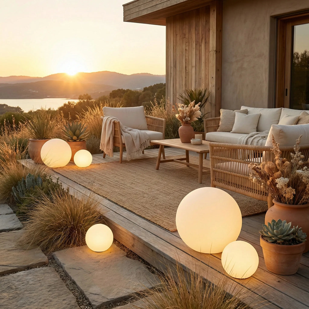 Luce da Giardino a Sfera Solare