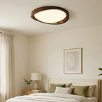Lampada da soffitto rustica in acrilico organico